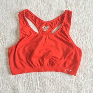 Orange Champion Low Impact Sports Bra XL